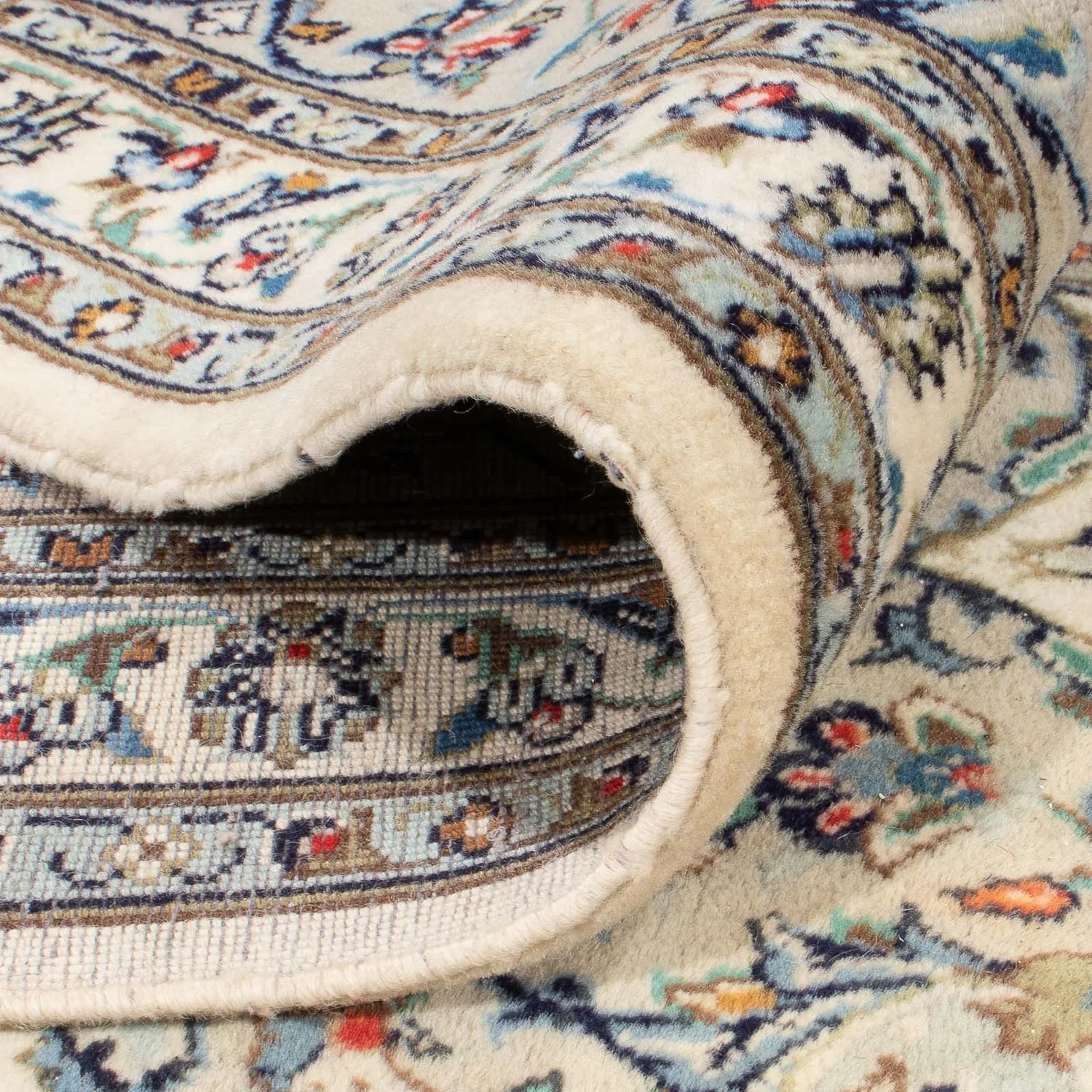 Perserteppich - Keshan - 356 x 250 cm - beige - Image 4