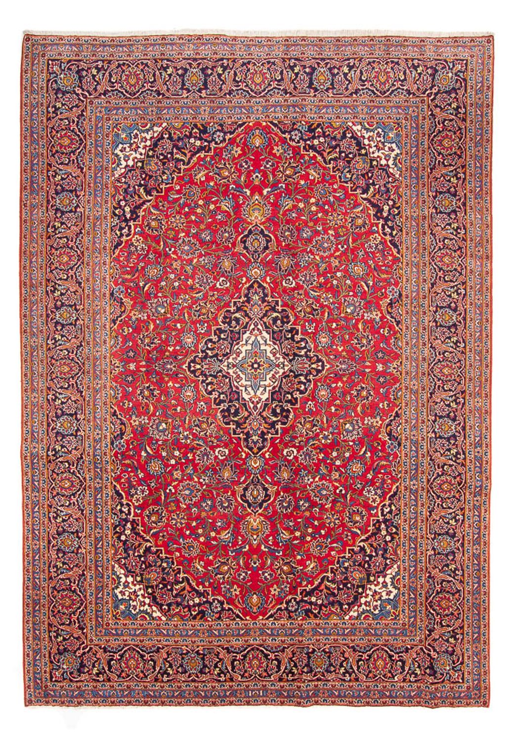 Keshan Teppich 356x256cm - Perserteppich