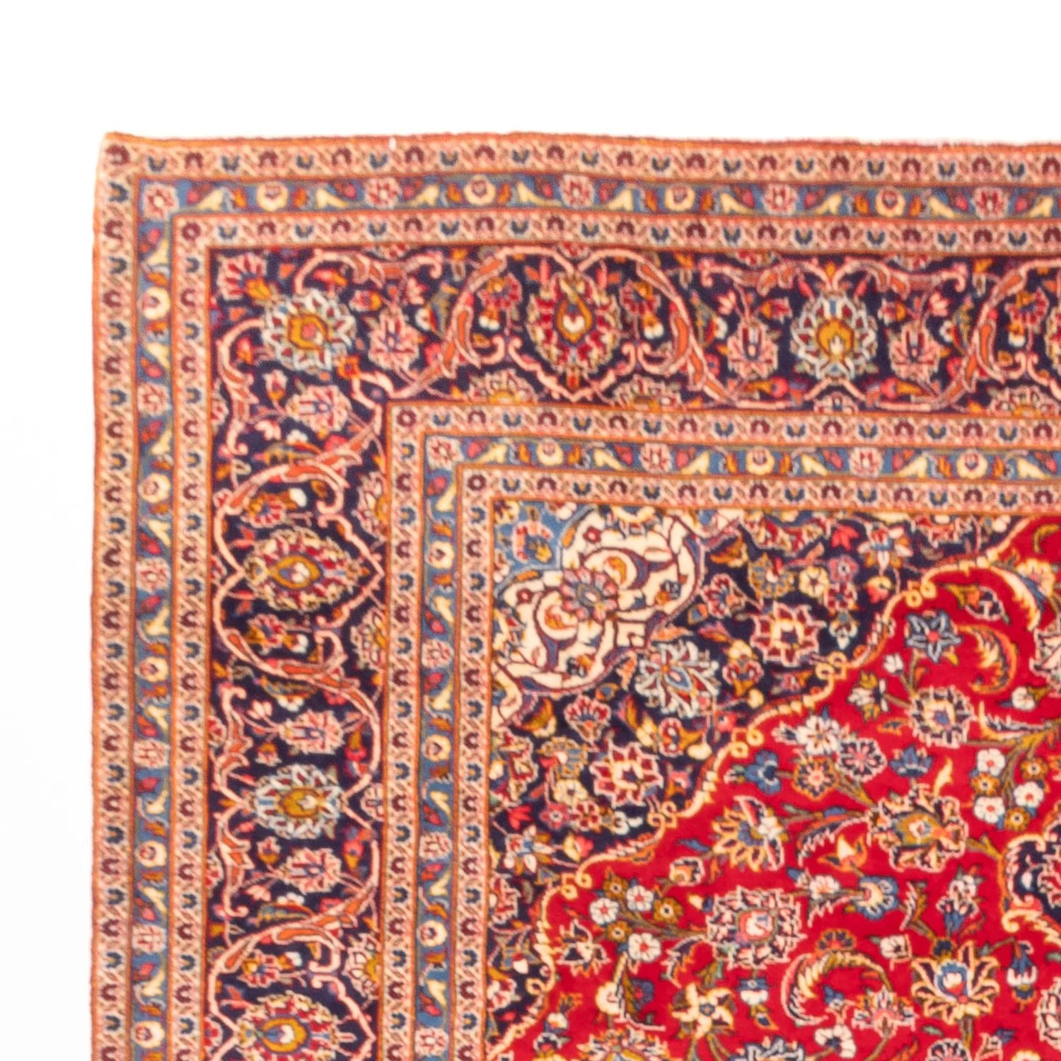 Perserteppich - Keshan - 357 x 255 cm - rot - Image 3
