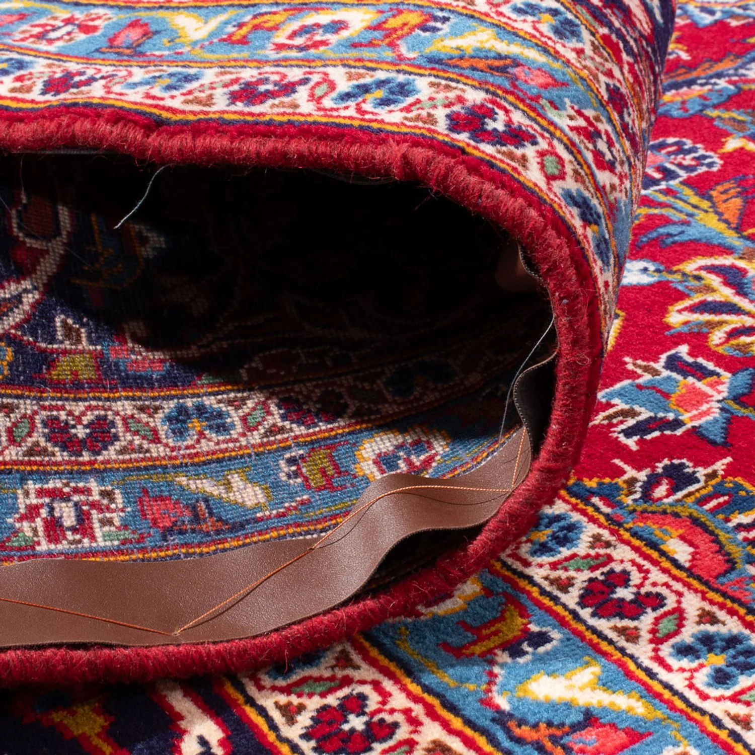 Perserteppich - Keshan - 357 x 255 cm - rot - Image 4