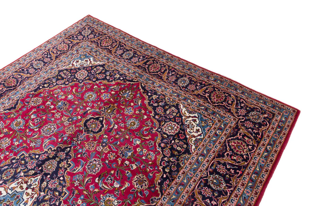 Perserteppich - Keshan - 358 x 245 cm - rot - Image 4