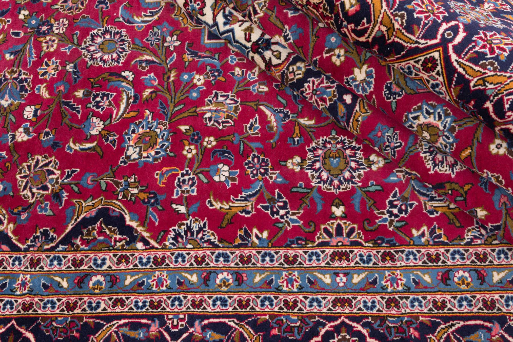 Perserteppich - Keshan - 358 x 245 cm - rot - Image 9