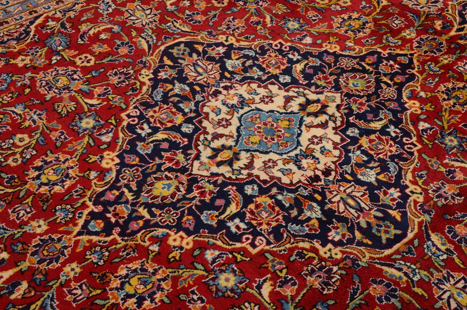 Perserteppich - Keshan 358 x 246 cm - rot - Image 2