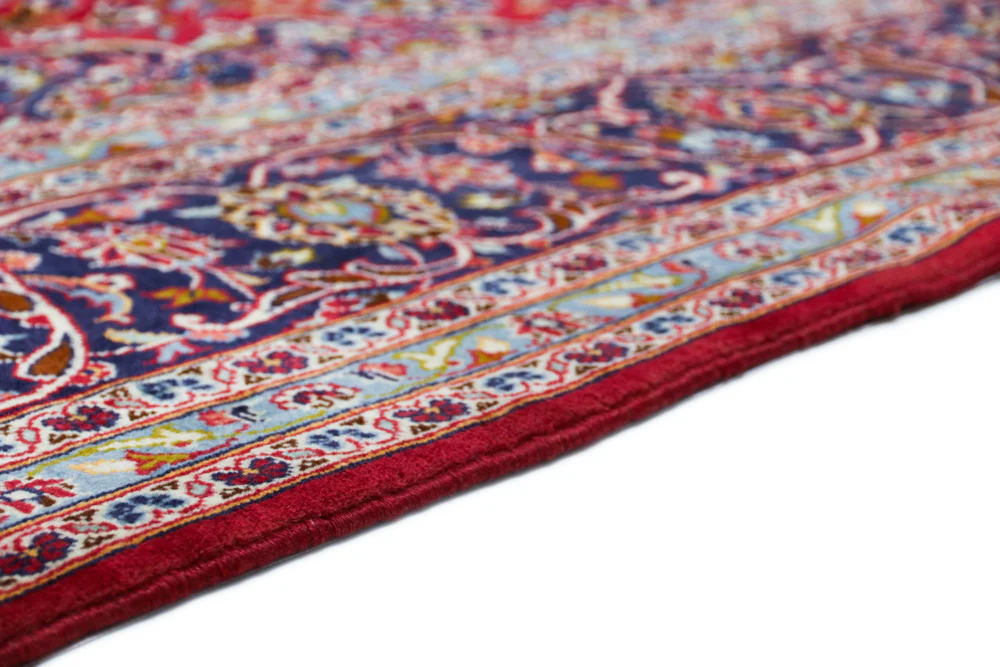 Perserteppich - Keshan - 360 x 245 cm - rot - Image 6