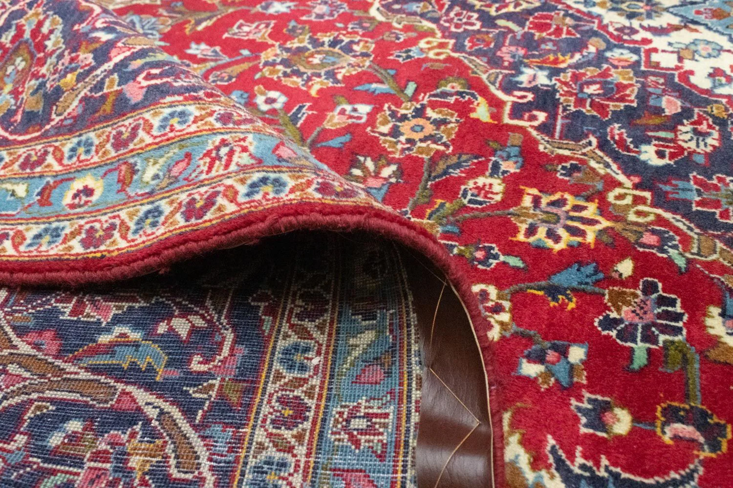 Perserteppich - Keshan 360 x 249 cm - rot - Image 4