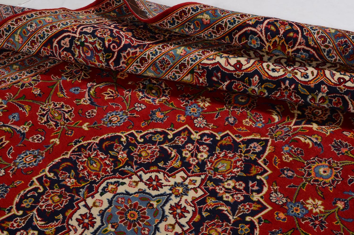 Perserteppich - Keshan 360 x 255 cm - rot - Image 4