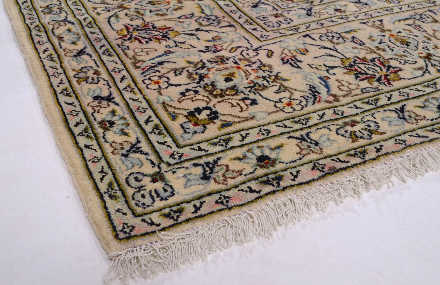 Perserteppich - Keshan 361 x 247 cm - beige - Image 3