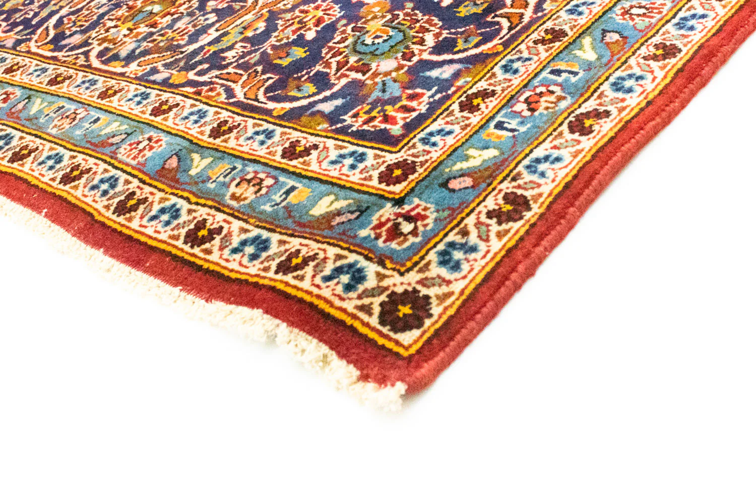 Perserteppich - Keshan 362 x 251 cm - dunkelrot - Image 3