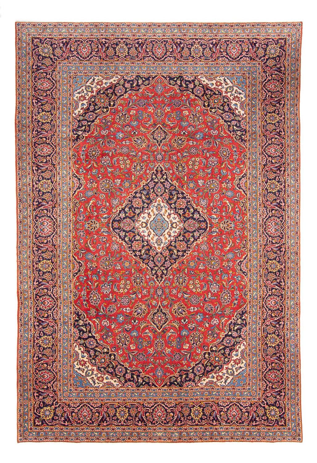 Keshan Teppich 362x252cm - Perserteppich