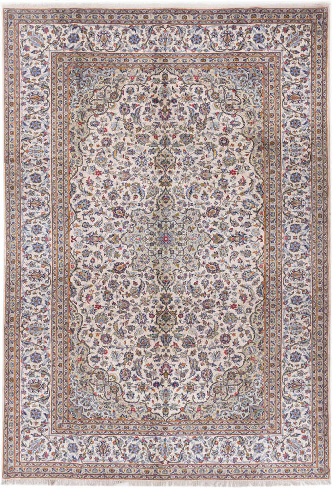 Perserteppich - Keshan - 365 x 250 cm - creme