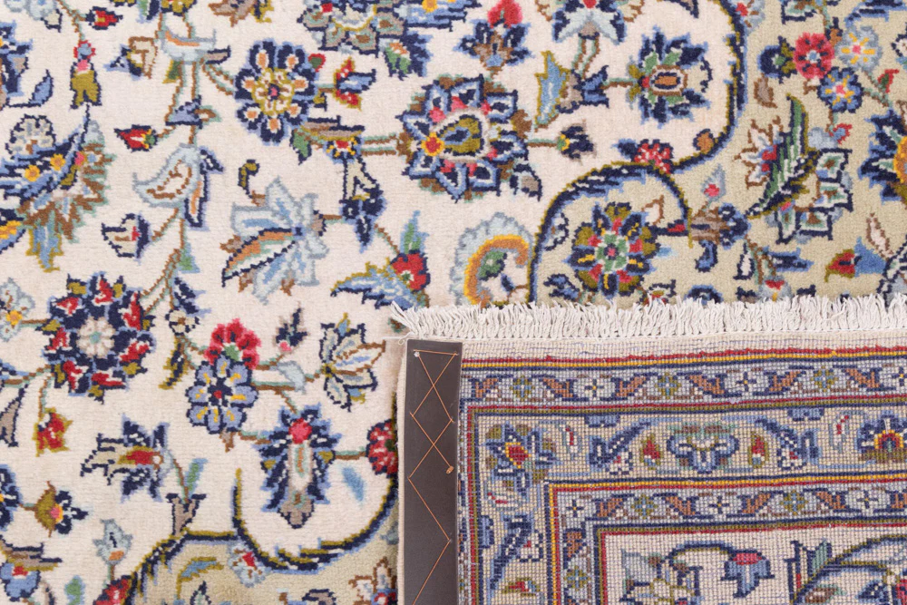 Perserteppich - Keshan - 365 x 250 cm - creme - Image 7
