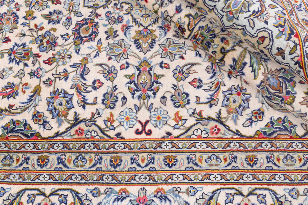 Perserteppich - Keshan - 365 x 250 cm - creme - Image 9