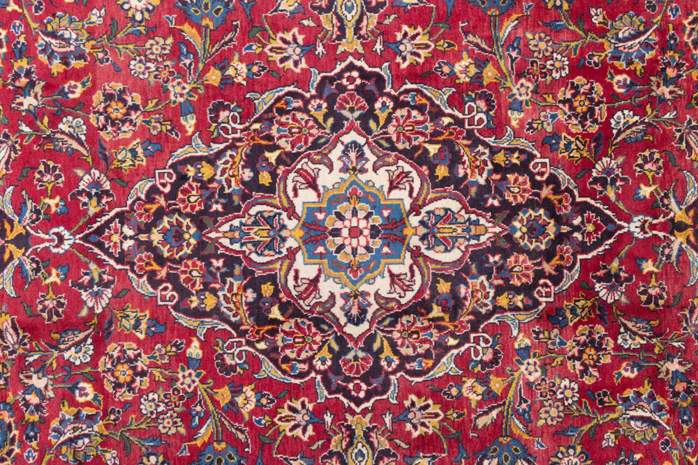 Perserteppich - Keshan - 365 x 250 cm - rot - Image 7