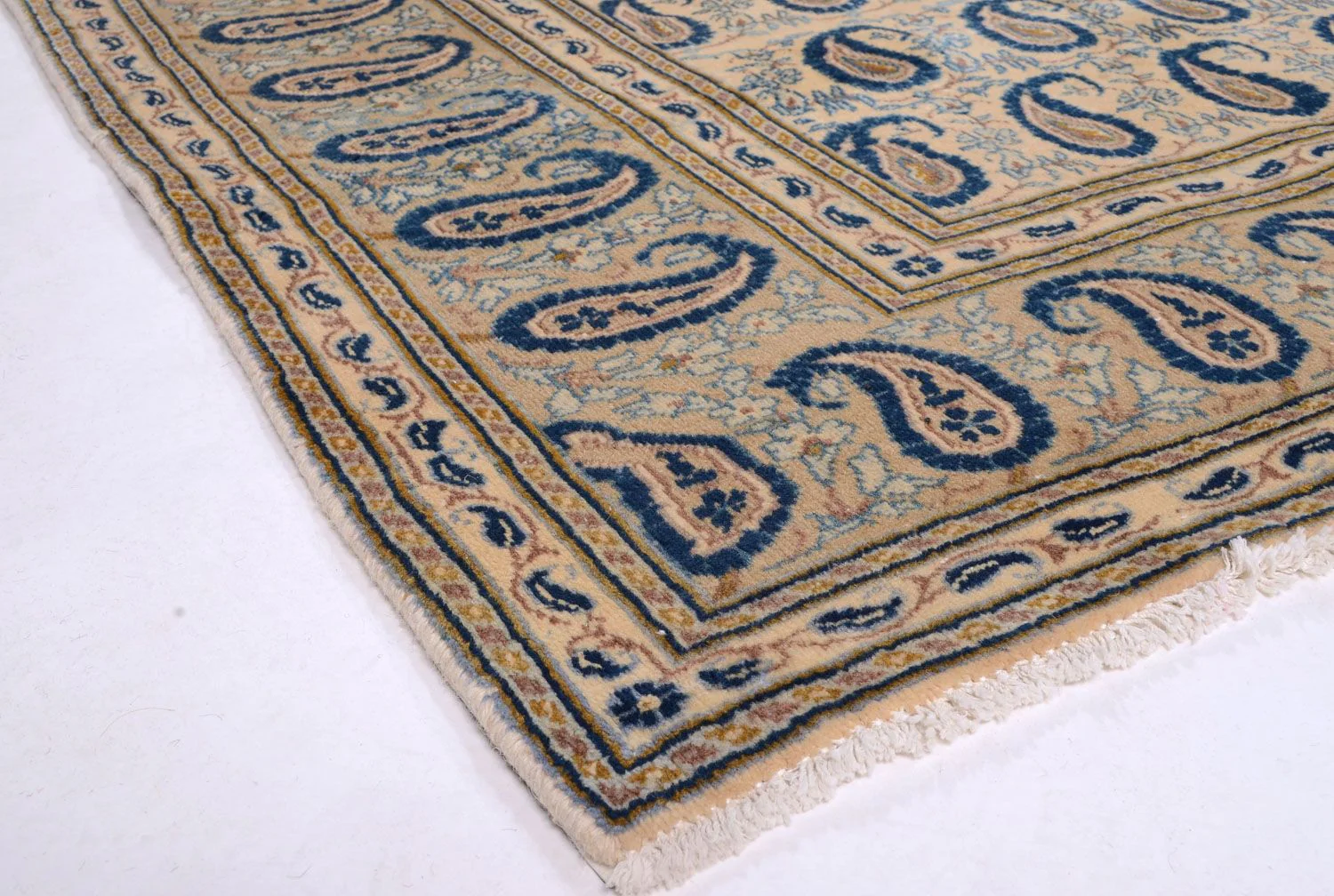 Perserteppich - Keshan 366 x 268 cm - beige - Image 3