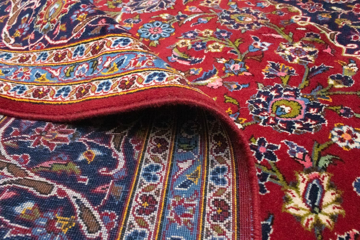 Perserteppich - Keshan 368 x 250 cm - rot - Image 4