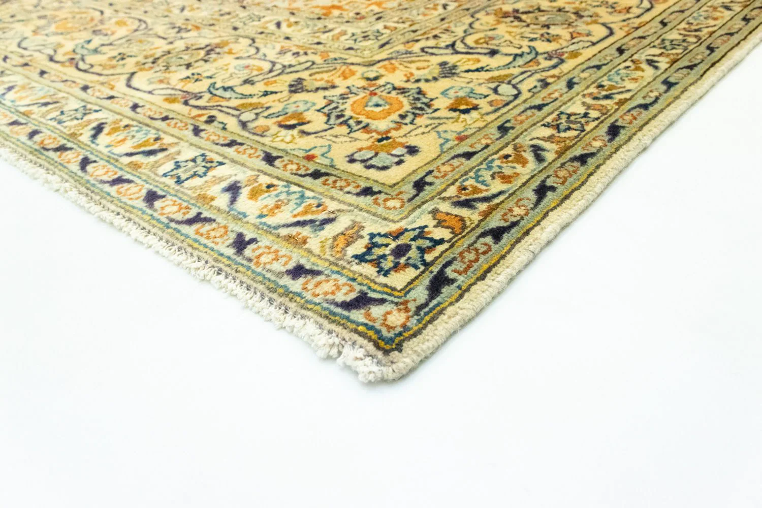 Perserteppich - Keshan 369 x 246 cm - beige - Image 3