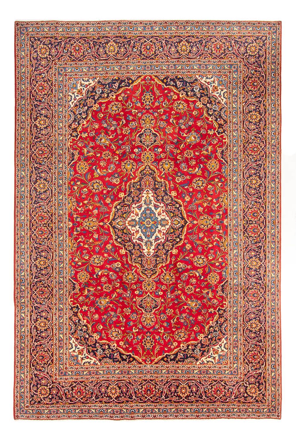 Keshan Teppich 370x252cm - Perserteppich