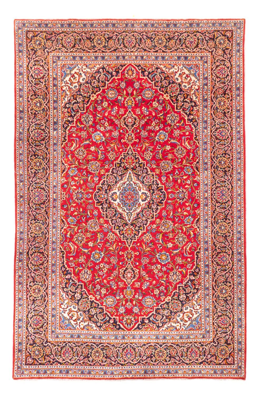 Perserteppich - Keshan - 380 x 242 cm - rot