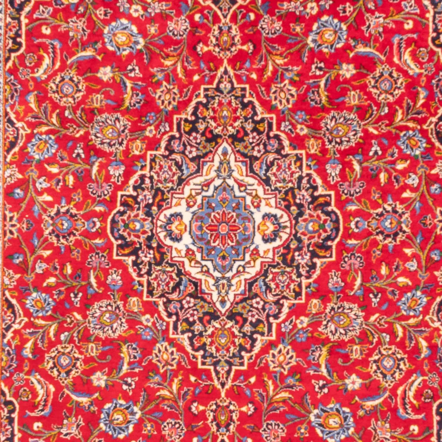 Perserteppich - Keshan - 380 x 242 cm - rot - Image 2