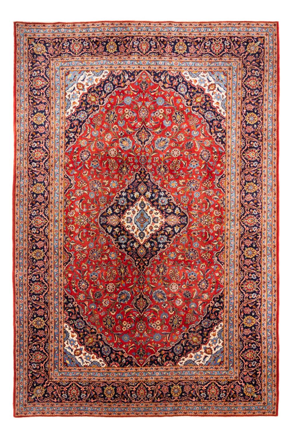Keshan Teppich 380x248cm - Perserteppich
