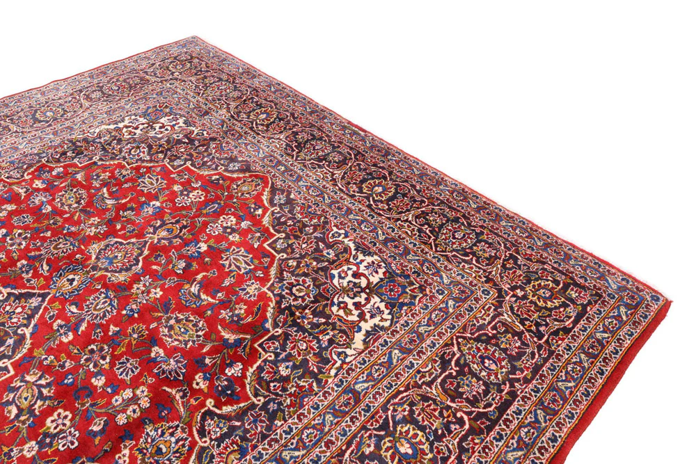 Perserteppich - Keshan - 385 x 260 cm - rot - Image 4