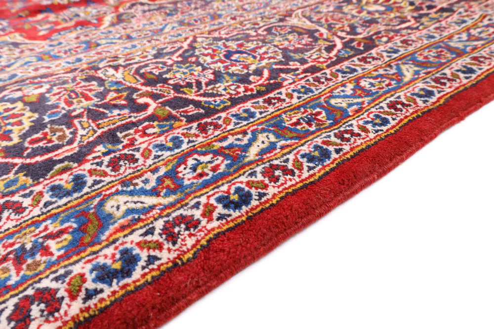 Perserteppich - Keshan - 385 x 260 cm - rot - Image 6