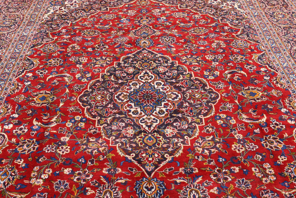 Perserteppich - Keshan - 385 x 260 cm - rot - Image 7