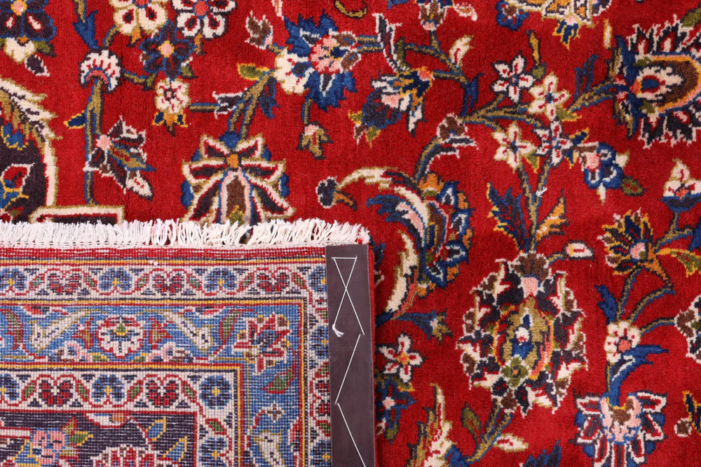 Perserteppich - Keshan - 385 x 260 cm - rot - Image 8