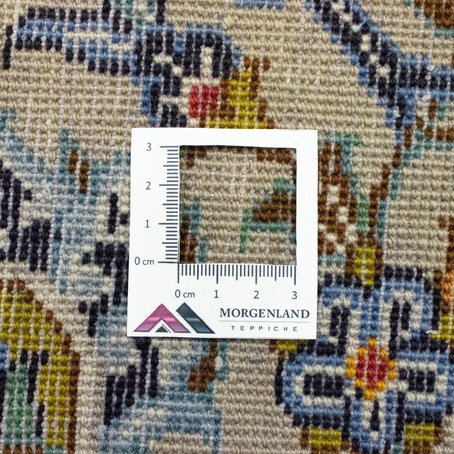 Perserteppich - Keshan 388 x 288 cm - beige - Image 6