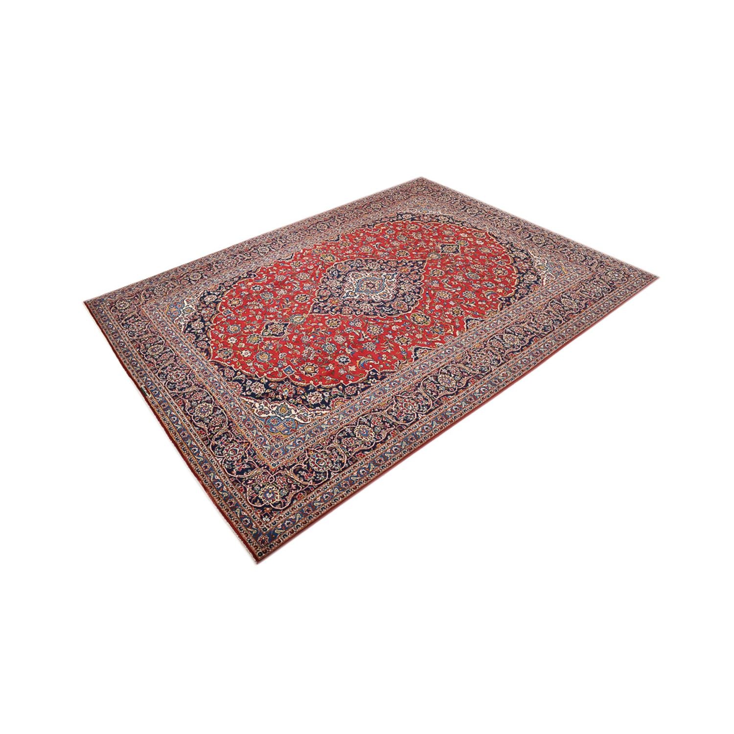 Perserteppich - Keshan - 388 x 294 cm - rot - Image 5