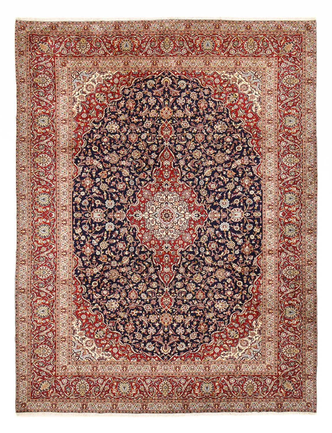 Keshan Teppich 389x302cm - Perserteppich