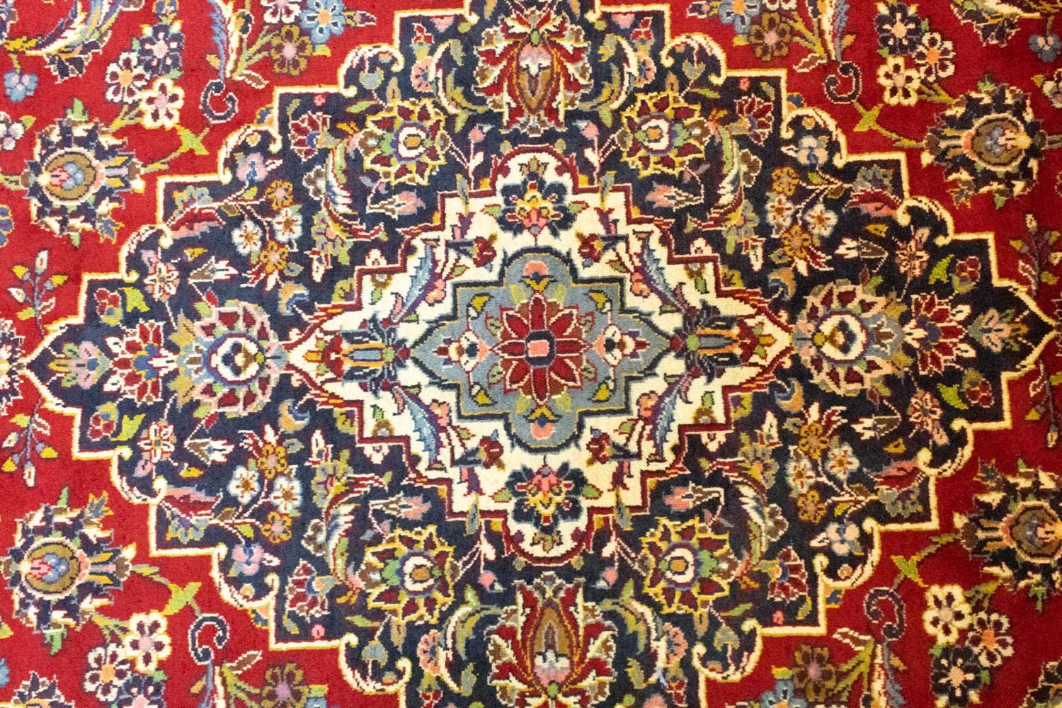Perserteppich - Keshan 390 x 297 cm - rot - Image 2