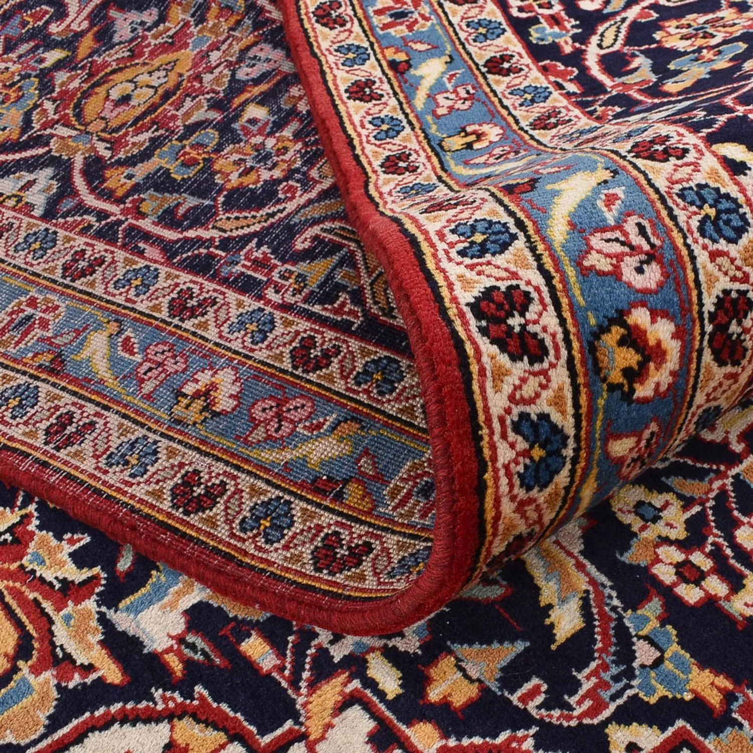 Perserteppich - Keshan - 392 x 290 cm - rot - Image 4