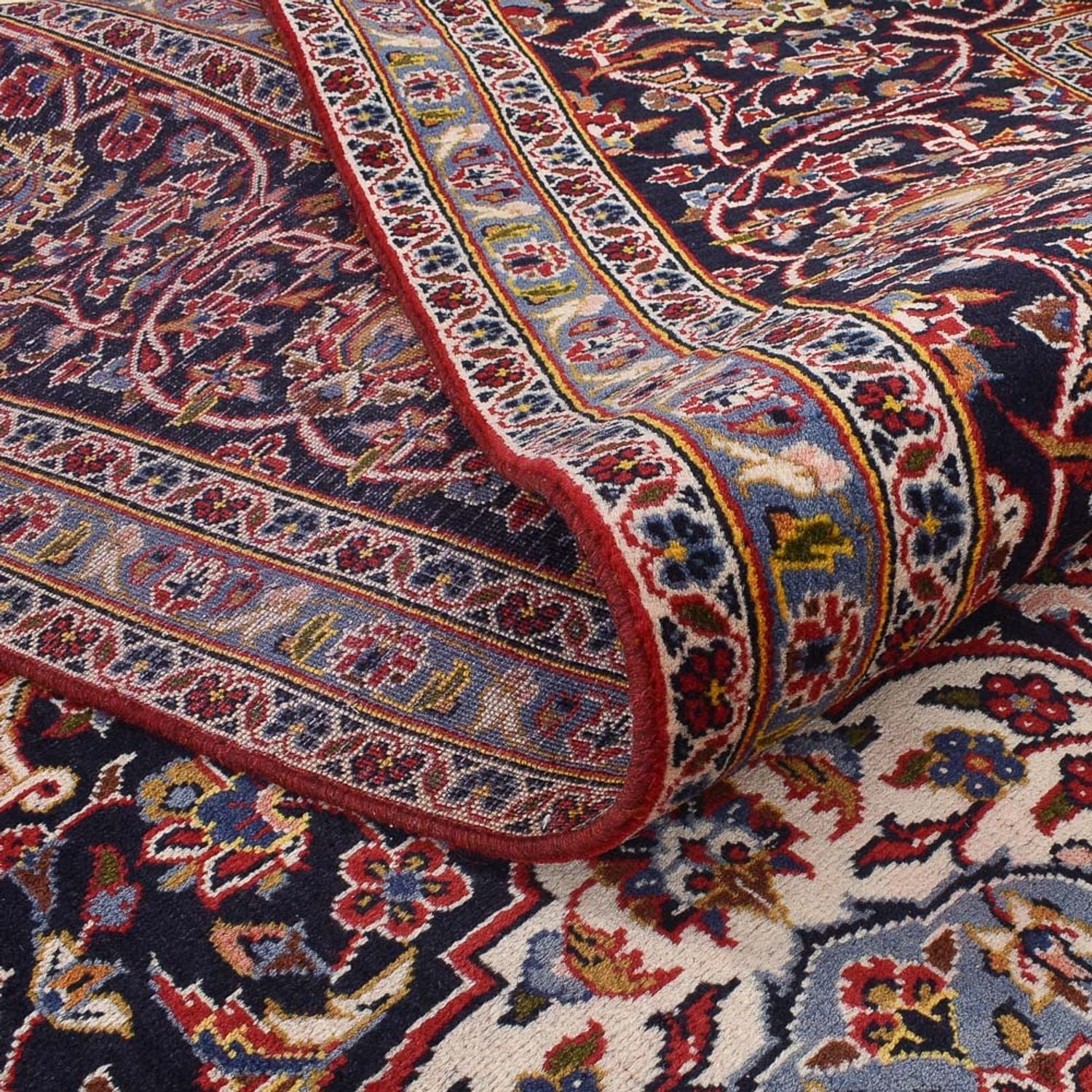 Perserteppich - Keshan - 395 x 297 cm - rot - Image 4