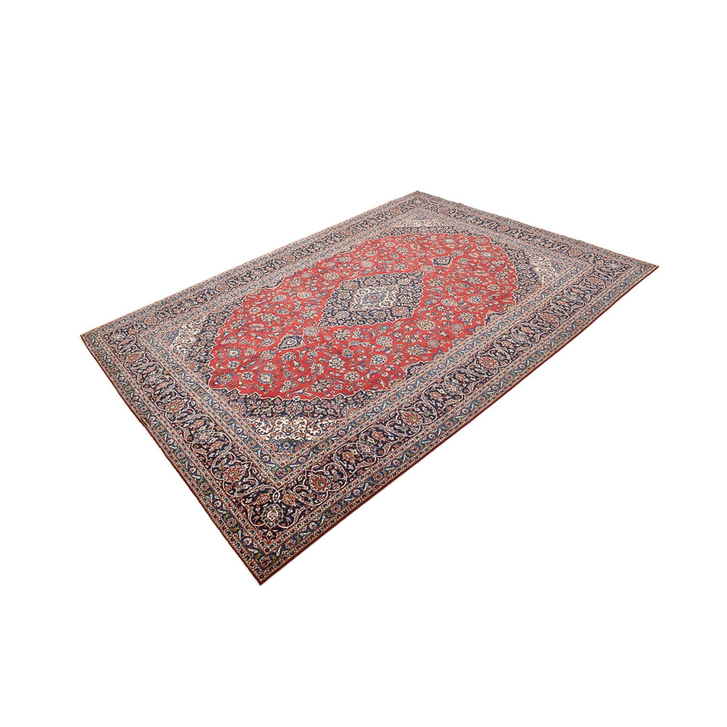 Perserteppich - Keshan - 397 x 297 cm - rot - Image 5