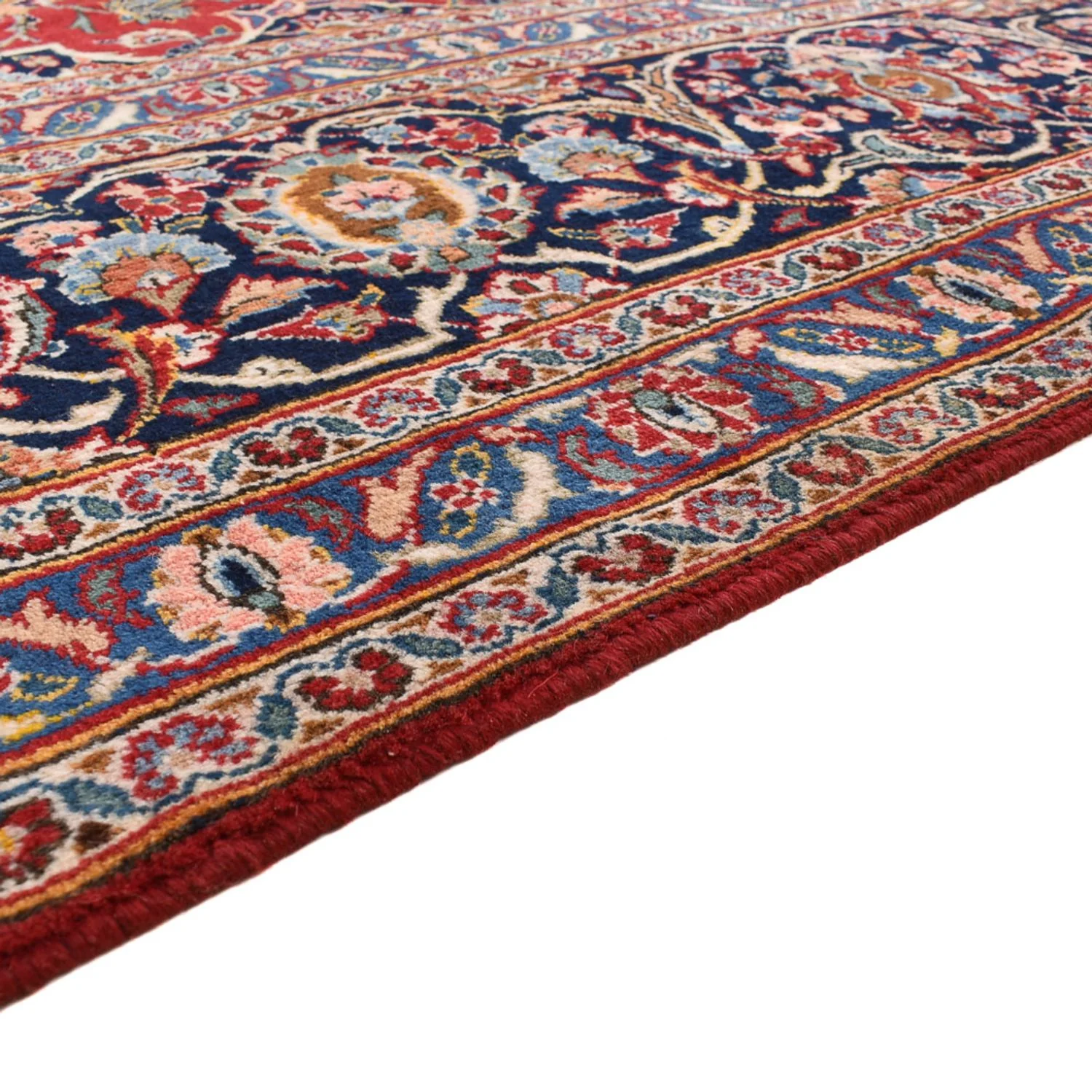 Perserteppich - Keshan - 398 x 306 cm - rot - Image 3