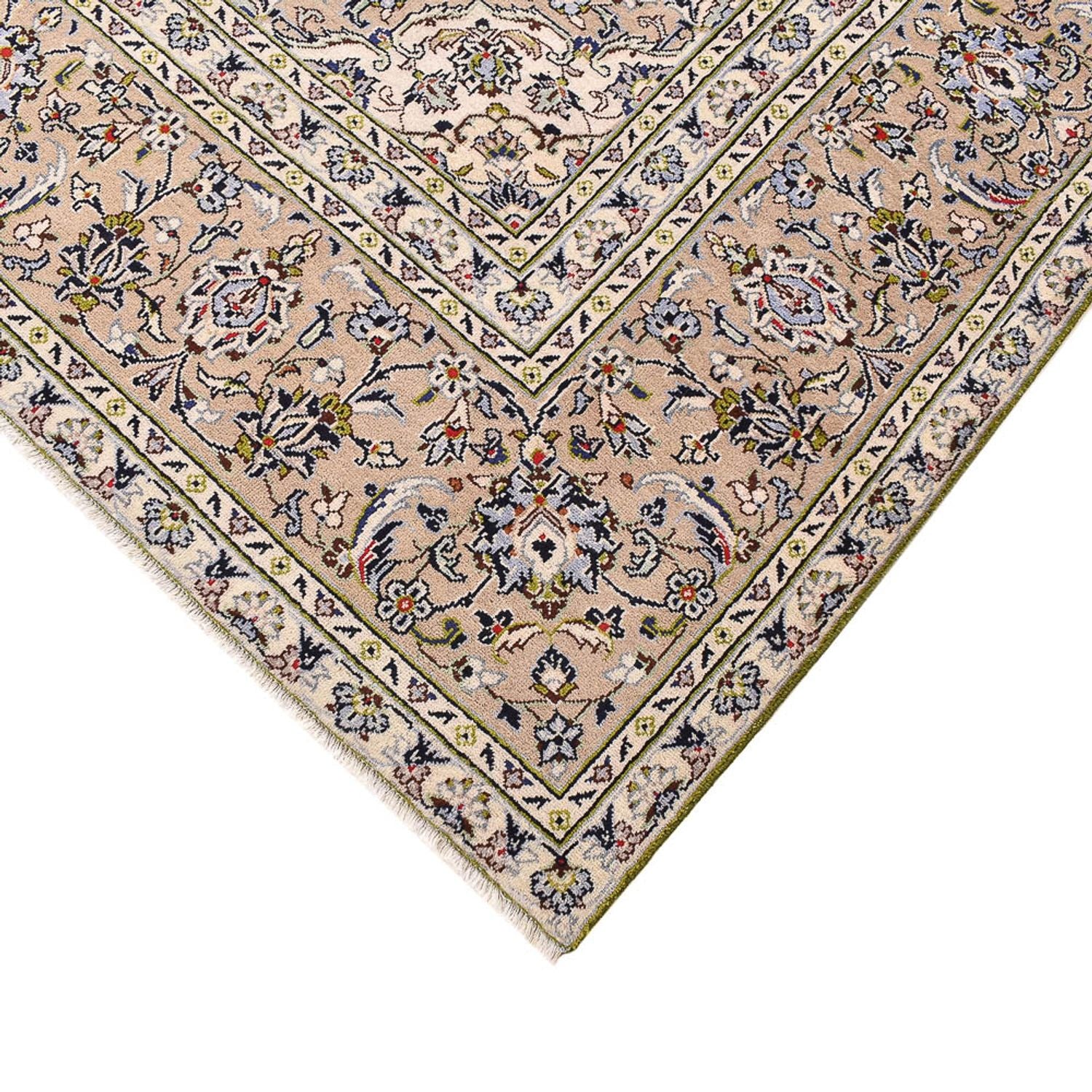 Perserteppich - Keshan - 403 x 282 cm - hellbeige - Image 2