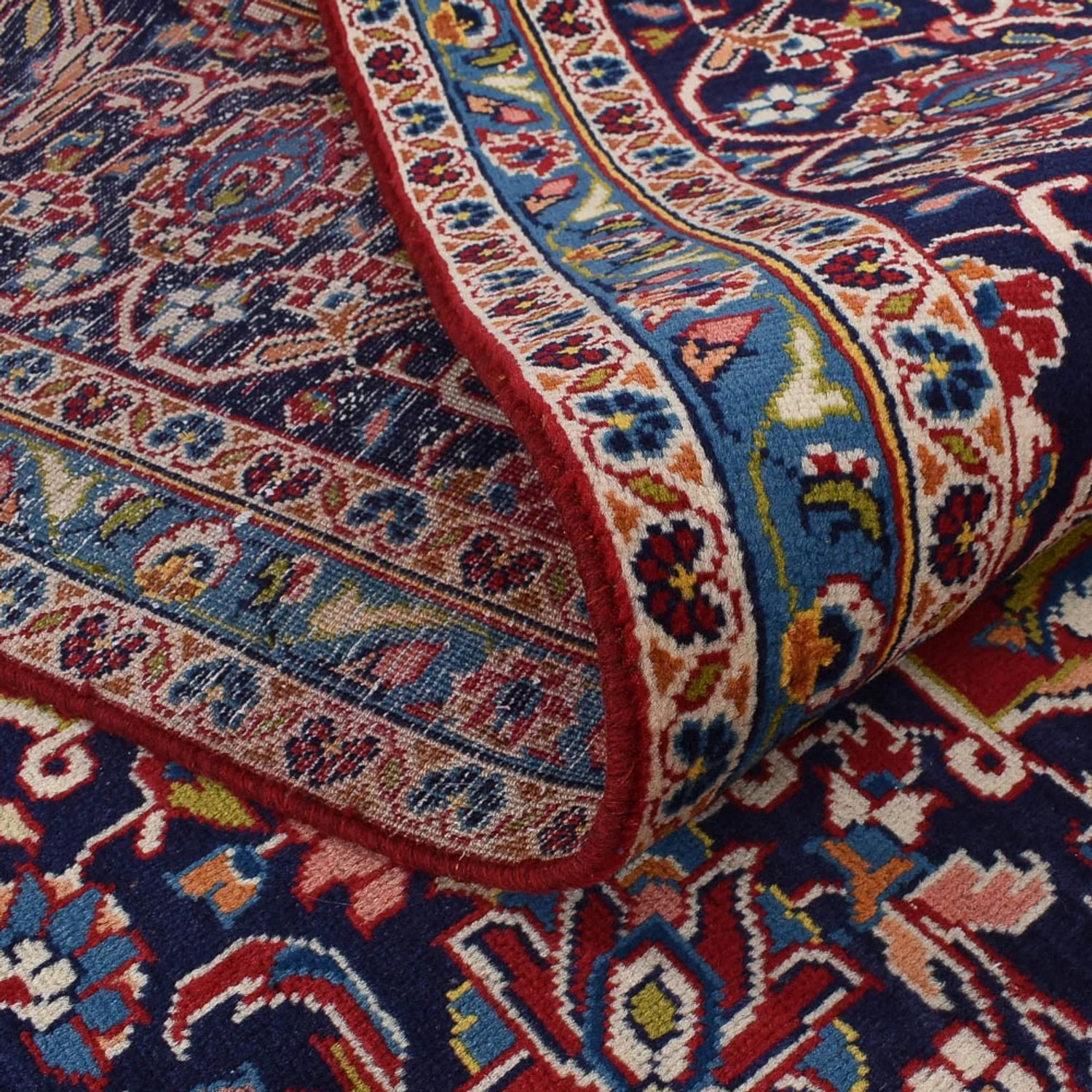Perserteppich - Keshan - 403 x 295 cm - rot - Image 4