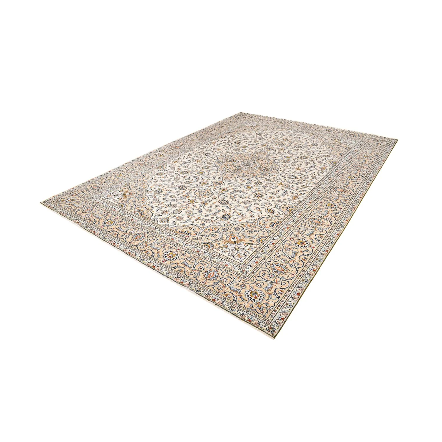 Perserteppich - Keshan - 405 x 290 cm - sand - Image 5