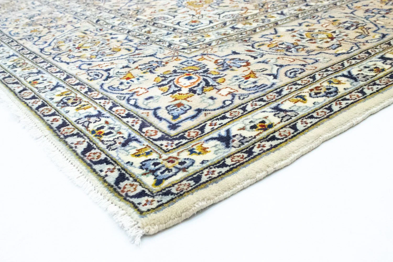 Perserteppich - Keshan 405 x 294 cm - beige - Image 3