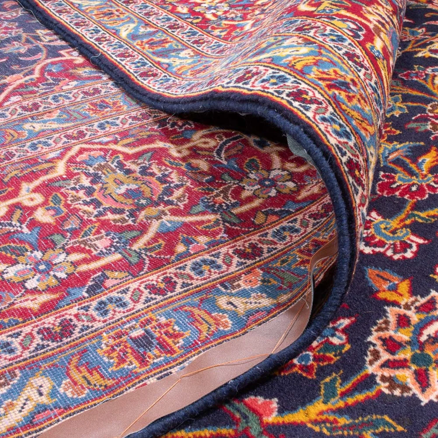 Perserteppich - Keshan - 405 x 298 cm - hellrot - Image 4