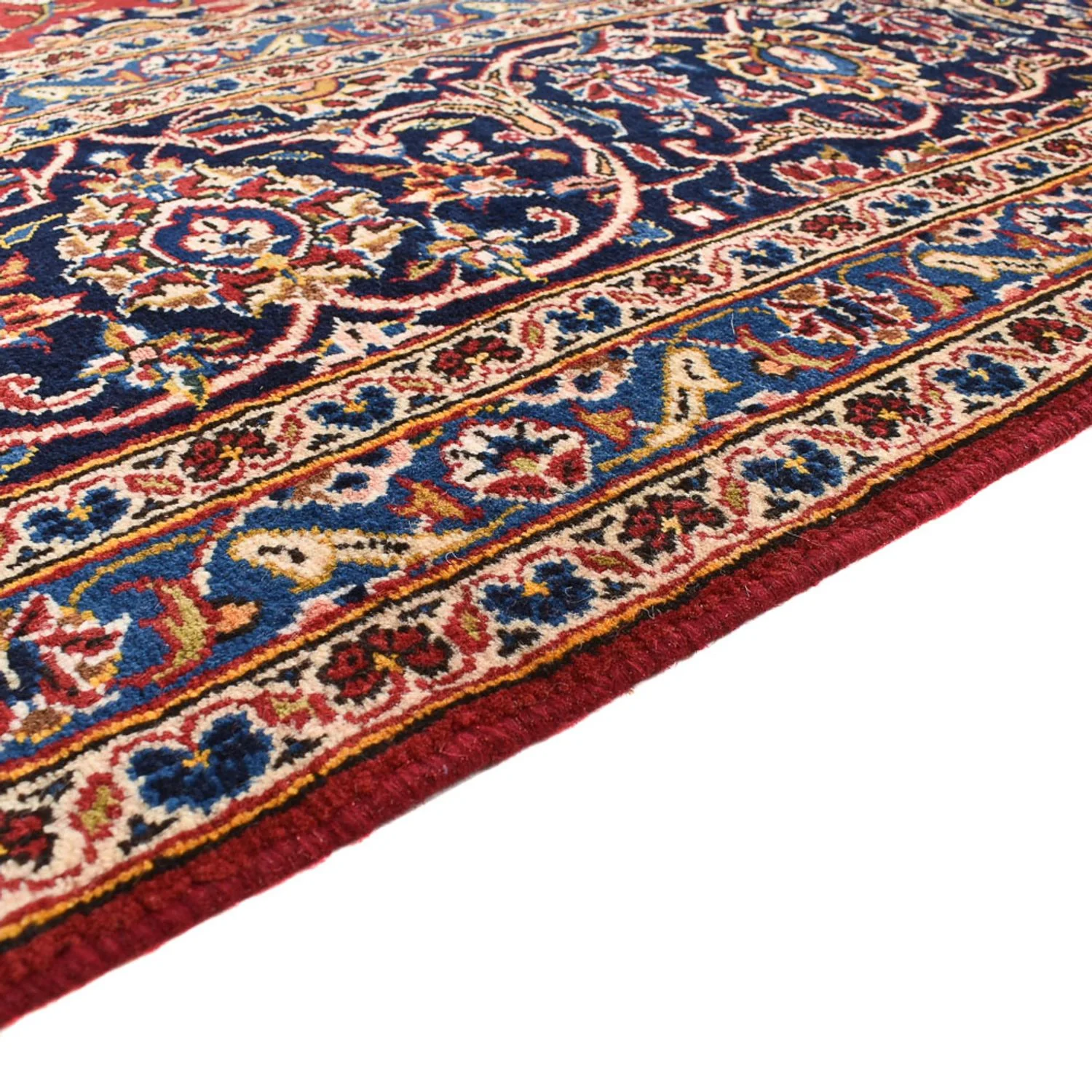 Perserteppich - Keshan - 409 x 301 cm - rot - Image 3