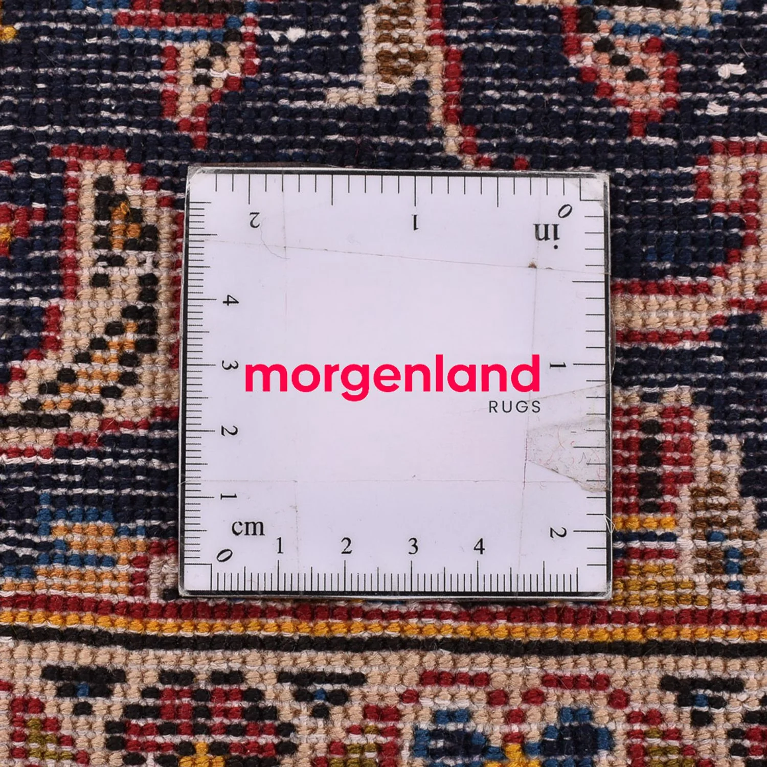 Perserteppich - Keshan - 409 x 301 cm - rot - Image 6