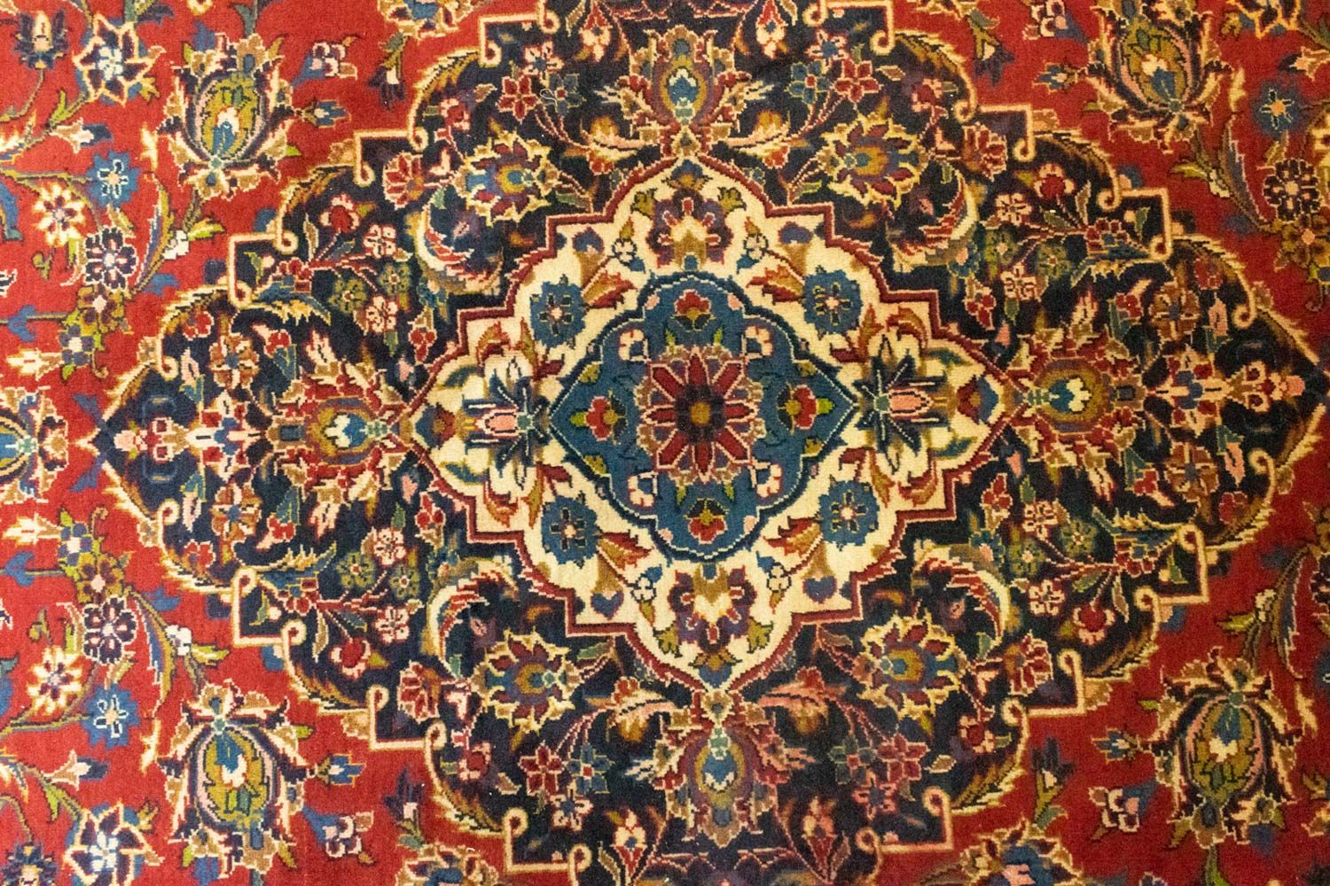 Perserteppich - Keshan 410 x 310 cm - rot - Image 2
