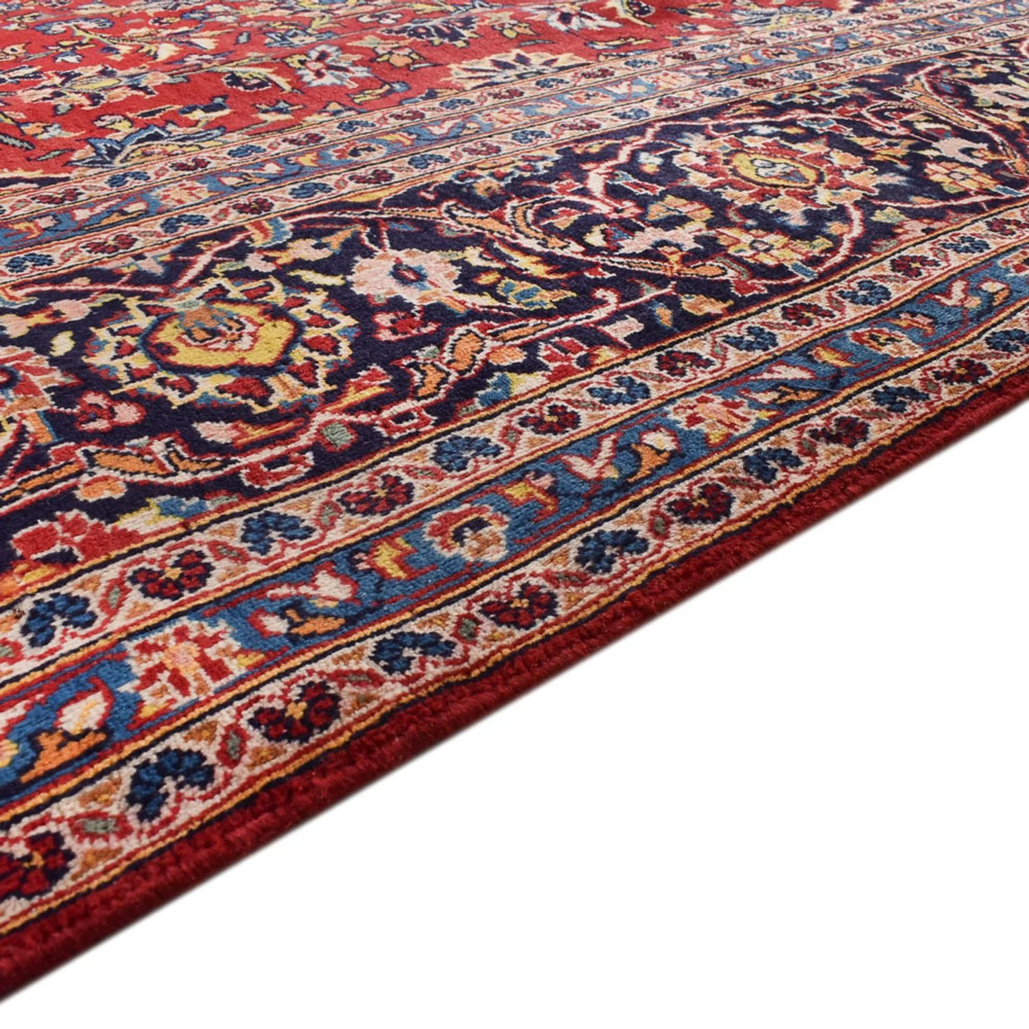 Perserteppich - Keshan - 411 x 293 cm - rot - Image 3