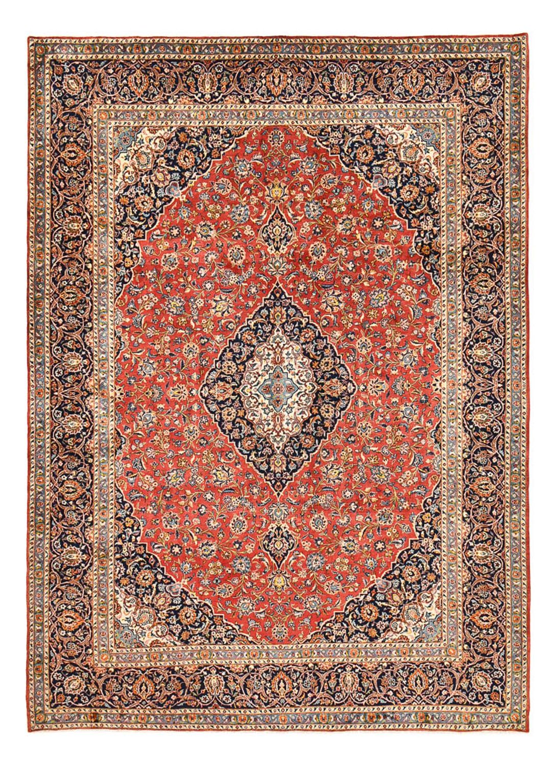Keshan Teppich 412x300cm - Perserteppich