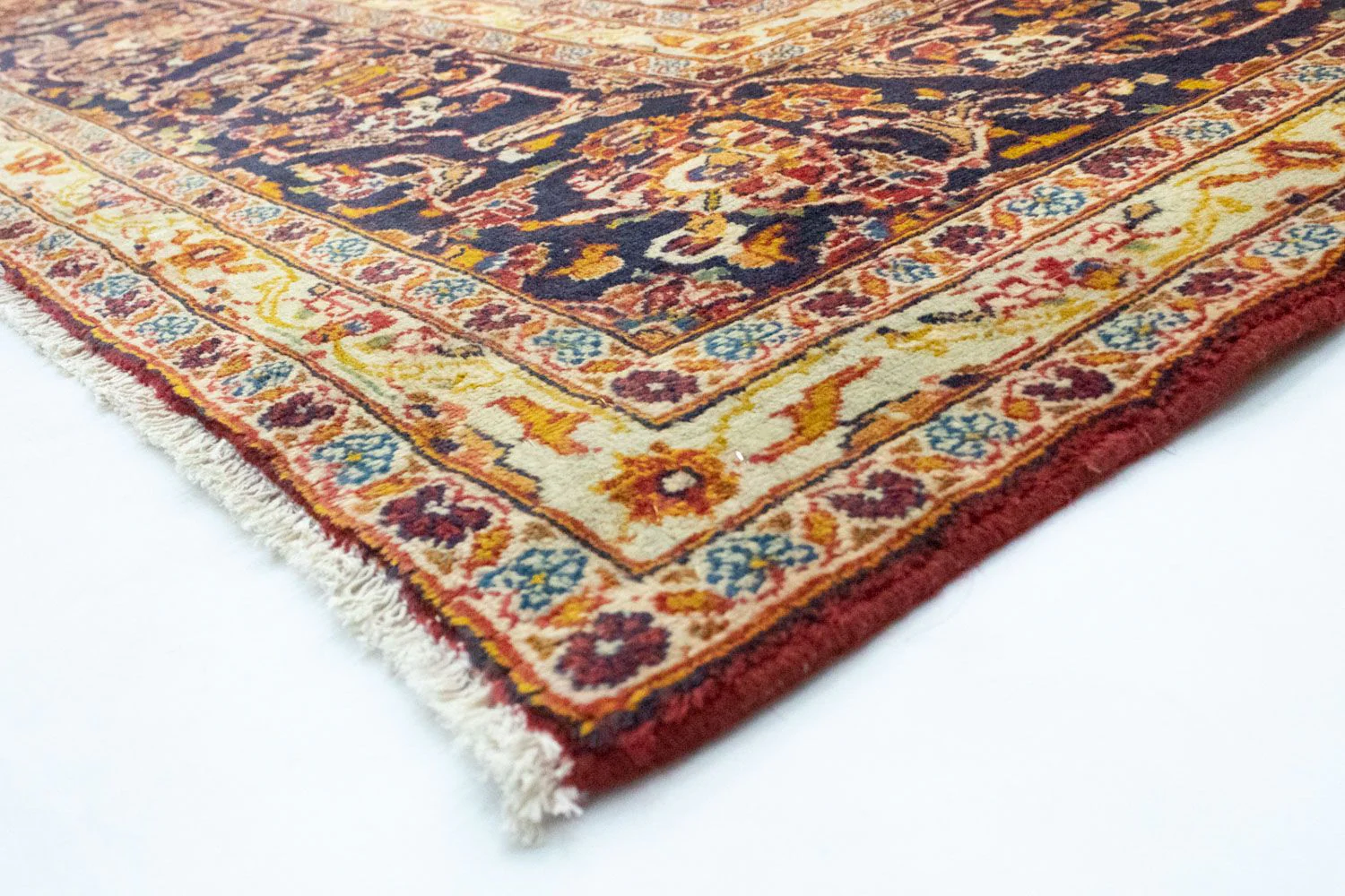Perserteppich - Keshan 415 x 291 cm - blau - Image 3