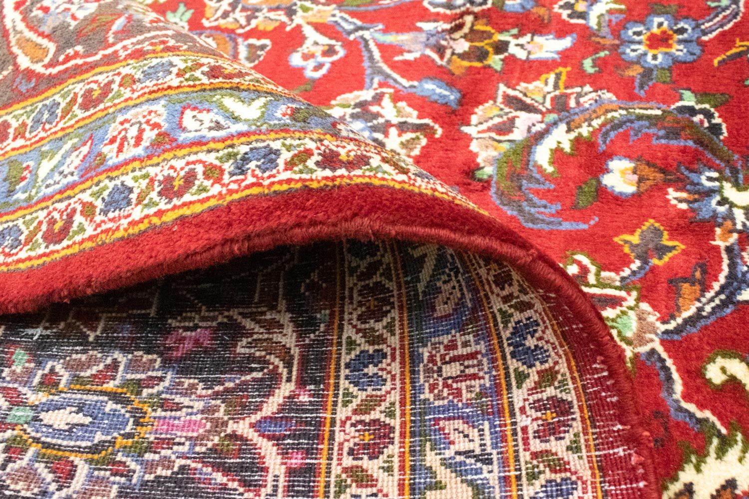 Perserteppich - Keshan 420 x 291 cm - rot - Image 4