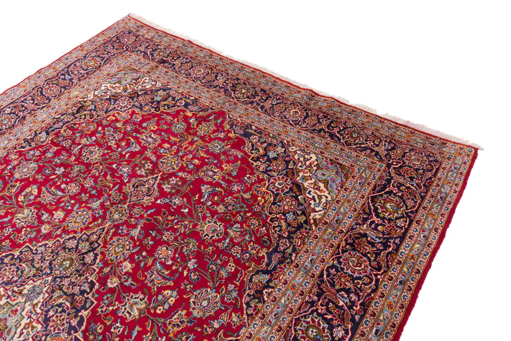 Perserteppich - Keshan - 420 x 300 cm - rot - Image 3