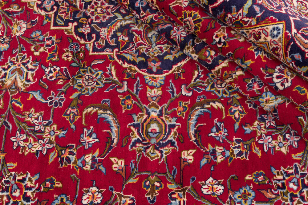Perserteppich - Keshan - 420 x 300 cm - rot - Image 8